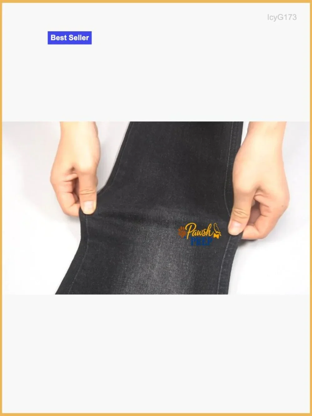 Men's Slim Fit Stretch Jeans Ripped Skinny Straight Leg Cargo Denim Pants